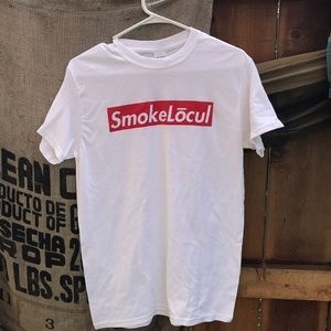 Smokelocul size small shirt cannabis weed 420